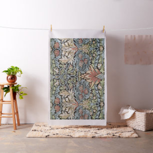 Härligt arbete av William Morris, art nouveau, Tyg