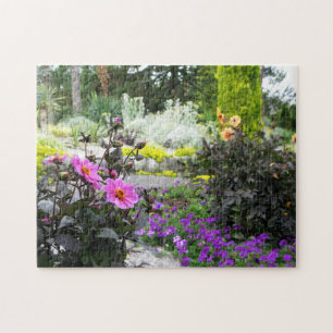 Härligt botaniskt parkerar fotoet pussel
