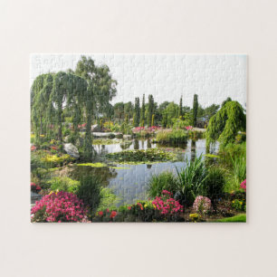 Härligt botaniskt parkerar fotoet pussel