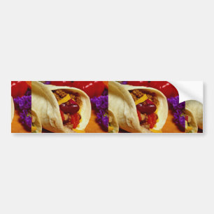 Härligt Burritorecept för matälskare Bildekal