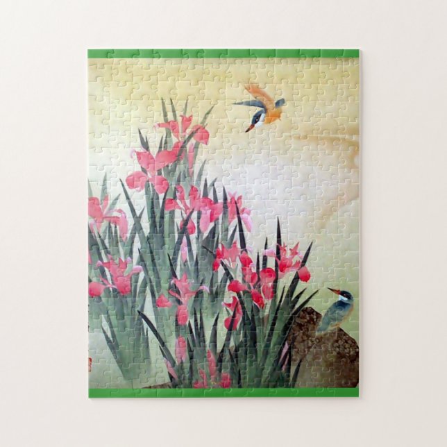 Härligt dekorativt orientaliskt konstpussel pussel (Vertikal)