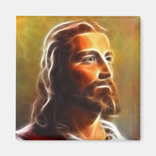Härligt Jesus porträtt Magnet