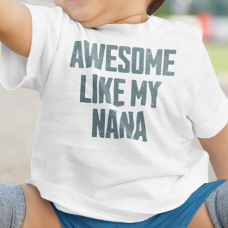 HÄRLIGT LIKT MIN NANNA Roligt T Shirt