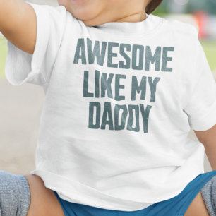 HÄRLIGT LIKT MIN PAPPA Roligt T Shirt