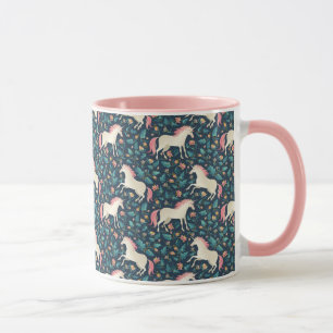 Härligt Magical Unicornmönster Mugg