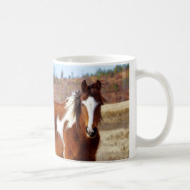 Härligt måla hästmuggar kaffemugg