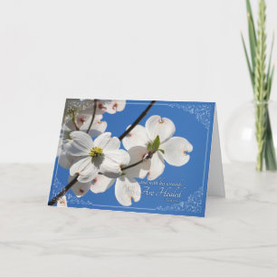 Härligt påskkort med Dogwoods Helgkort