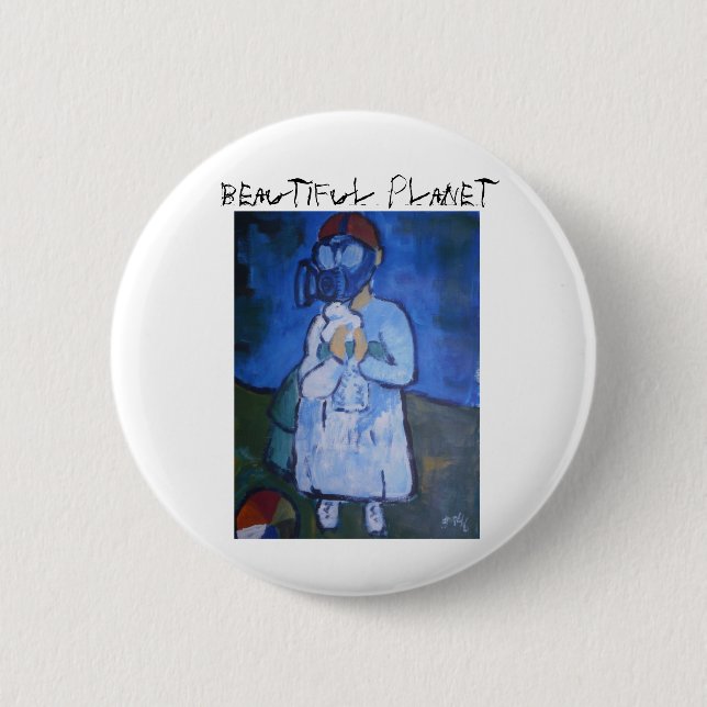 Härligt planet, härligt planet knapp (Framsida)