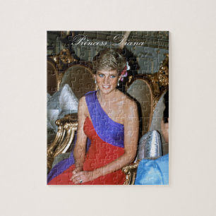 Härligt! Princess Diana Thailand 1988 Pussel
