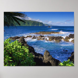 Härligt sceniskt affischtryck poster