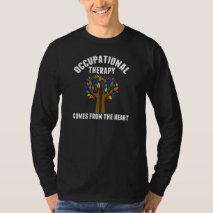 Härligt yrkes- terapiträdcitationstecken t-shirt