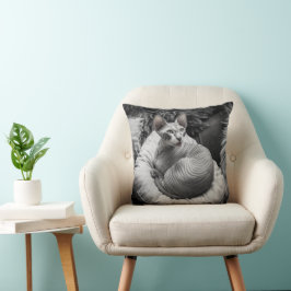 Hårlös sfärx Cat Kudde