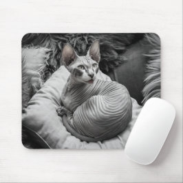 Hårlös sfärx Cat Musmatta