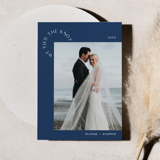 HARLOW Bröllop Elopement vi binder samman Knot - f Inbjudningar (Skapare uppladdad)