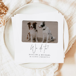 HARLOW Modern minimal, vi gör Bröllop Pappersservett