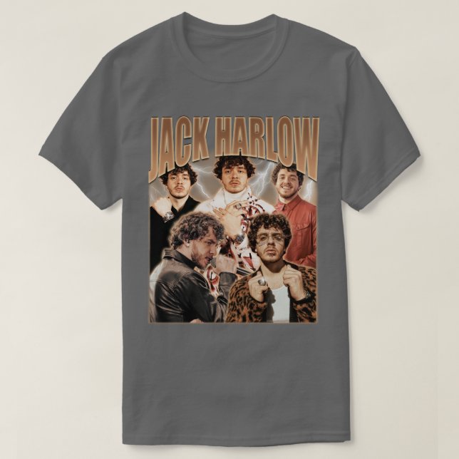Harlow Retro Stil T Shirt (Design framsida)