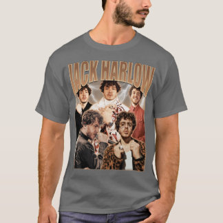 Harlow Retro Stil T Shirt