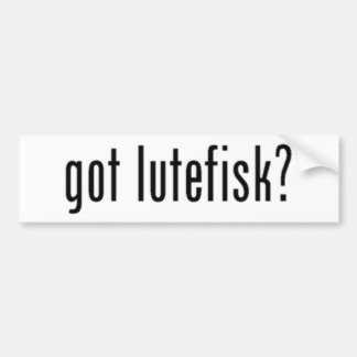 harlutefisk? bildekal