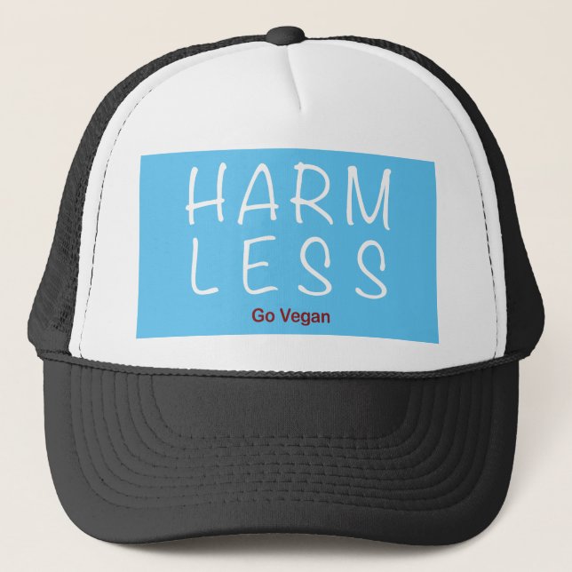 Harm Less - Go Vegan (Light Version) Keps (Framsida)