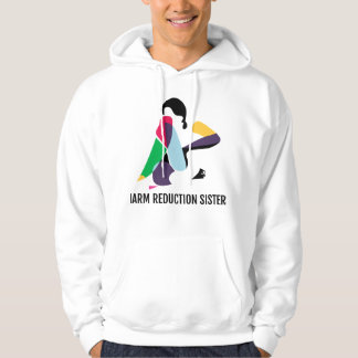 Harm Reduction Sisters logotyp Hoodie