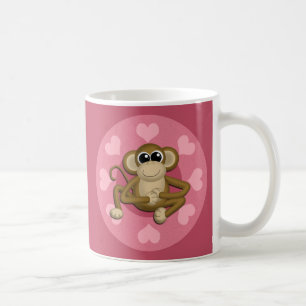 Härma mig rosakärlekmuggen kaffemugg