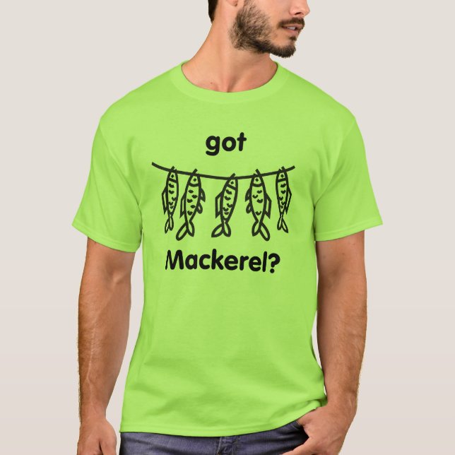 harmackerel tee shirt (Framsida)