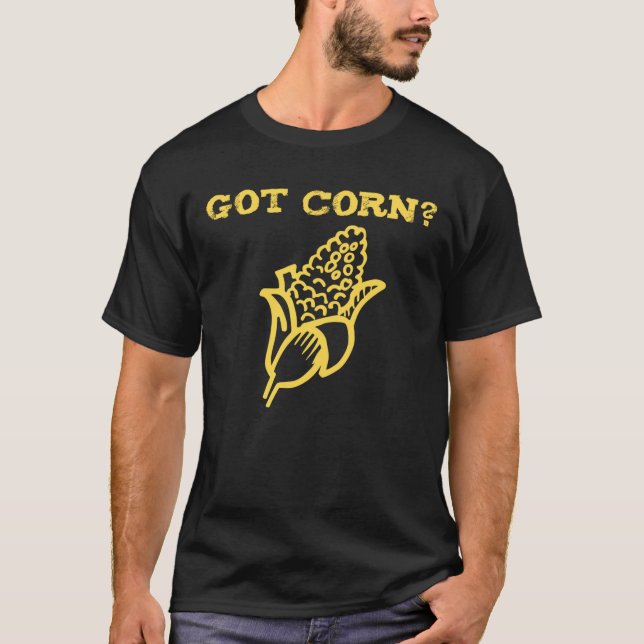 Harmaj, älskar jag gul maj, maj på coben t shirt (Framsida)