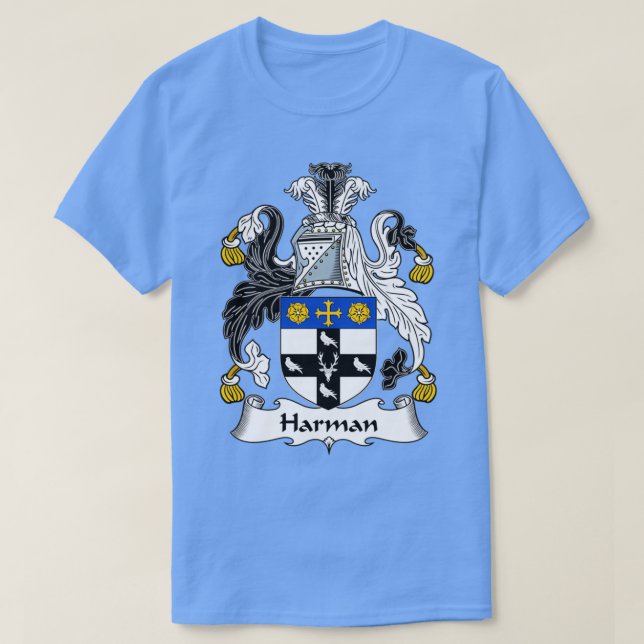 Harman Jackar om Arm Family Crest T Shirt (Design framsida)