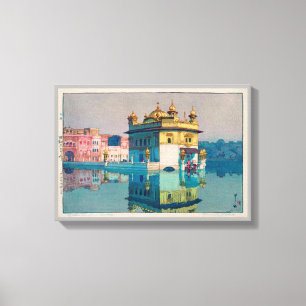 Harmandir Sahib (Golden Temple), Hiroshi Yoshida Canvastryck