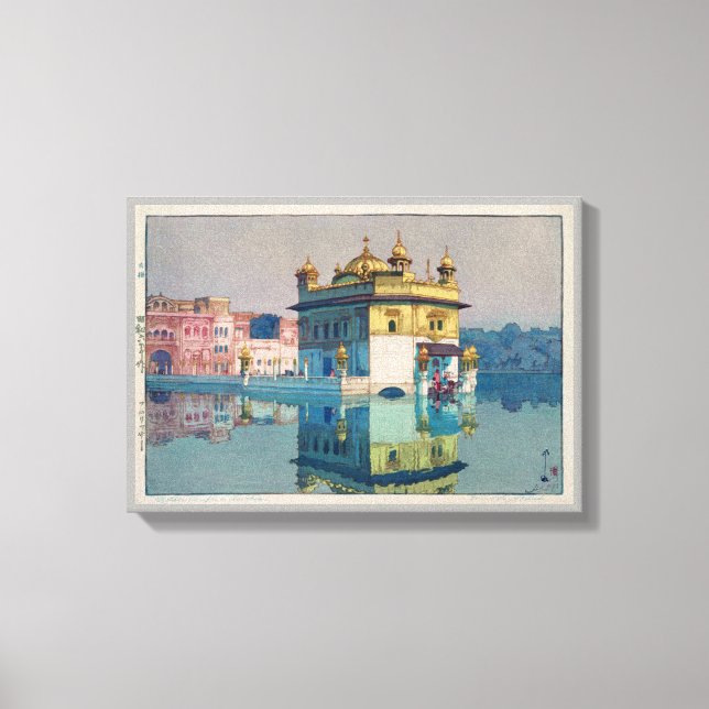 Harmandir Sahib (Golden Temple), Hiroshi Yoshida Canvastryck (Framsida)