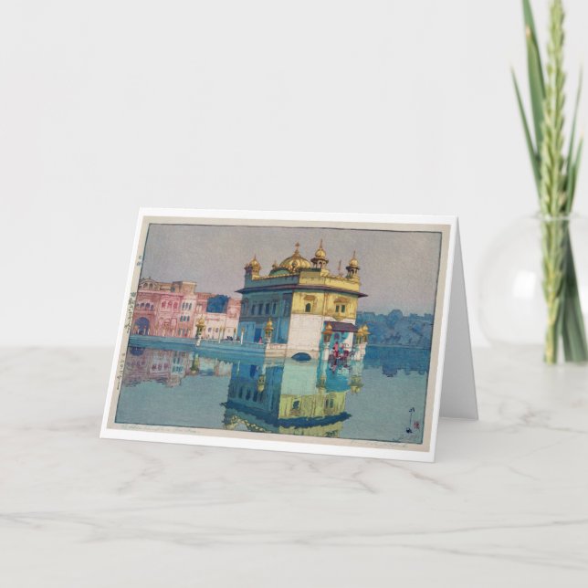 Harmandir Sahib (Golden Temple), Hiroshi Yoshida Kort (Framsida)