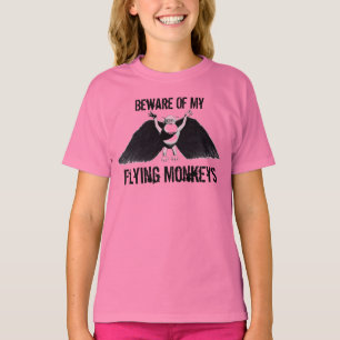 Härmar det gulliga flyget för tecknadstil skjort t-shirt