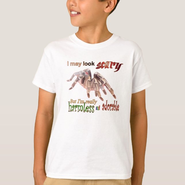 Harmless Big Tarantula Kids T-shirt (Framsida)