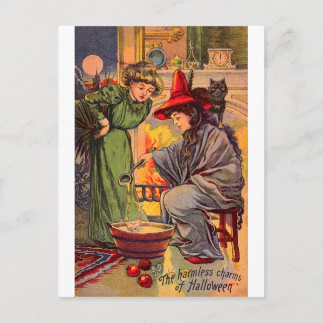 Harmless Halloween Charms Vykort (Framsida)