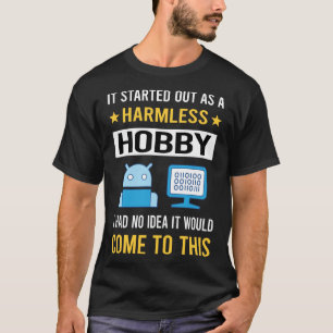 Harmless Hobby Artificial Intelligence AI T Shirt