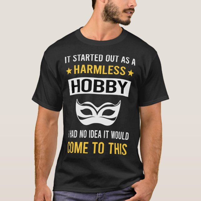 Harmless Hobby Cosplay Cosplay Cosplayer T Shirt (Framsida)