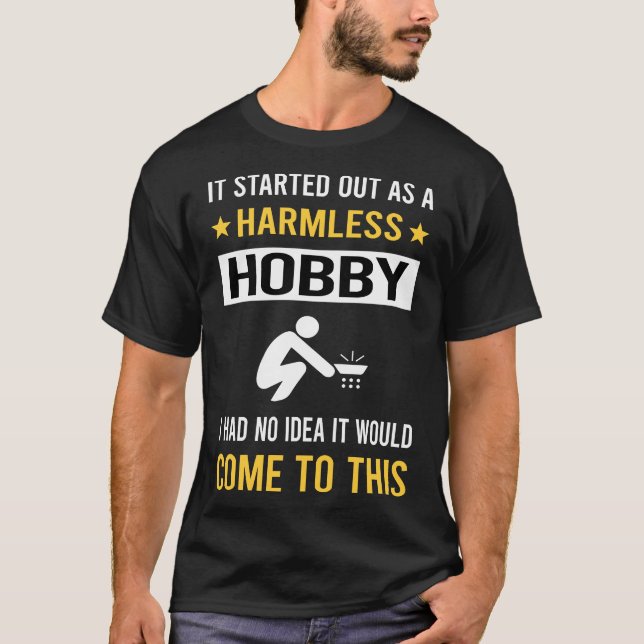 Harmless Hobby Fossicking Fossick T Shirt (Framsida)