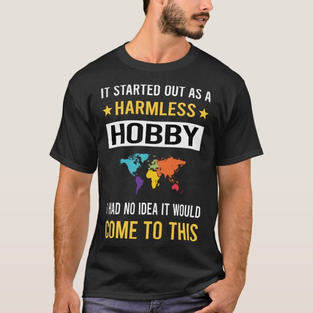 Harmless Hobby GIS T Shirt (Framsida)
