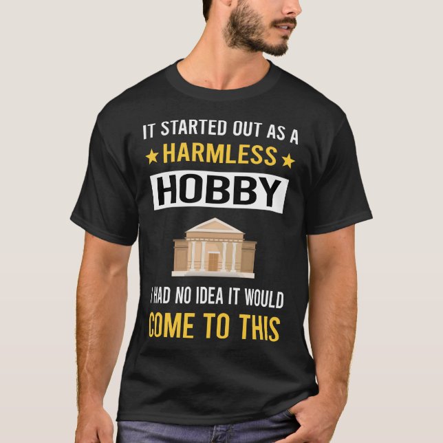 Harmless Hobby Museum T Shirt (Framsida)