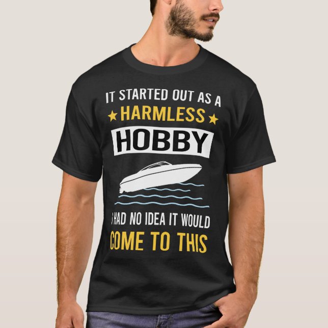 Harmless Hobby Offshore-Tävla T Shirt (Framsida)