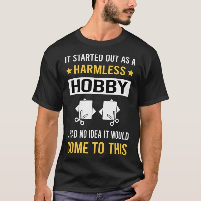 Harmless Hobby Papercraft Pappra Craft Craft T Shirt (Framsida)