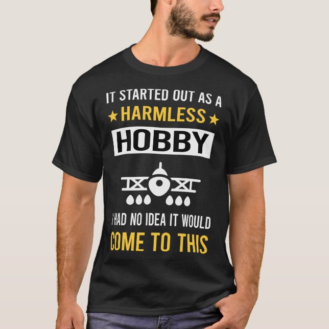 Harmless Hobby Skörd Duster T Shirt (Framsida)