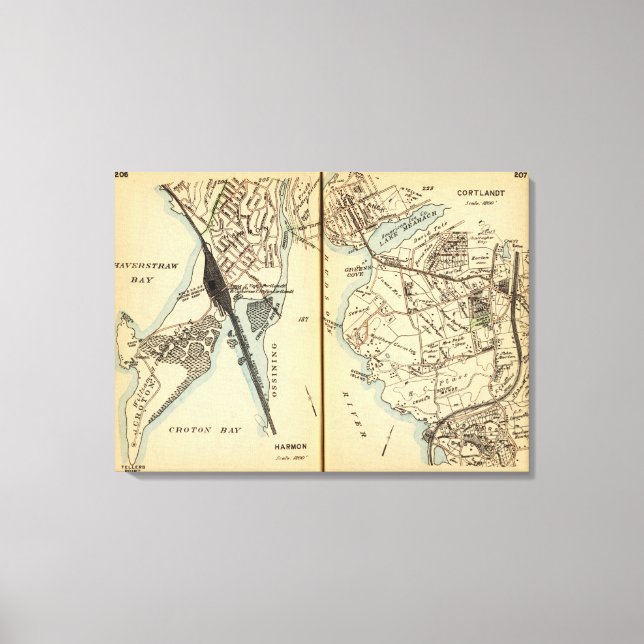 Harmon Park, New York Canvastryck (Framsida)