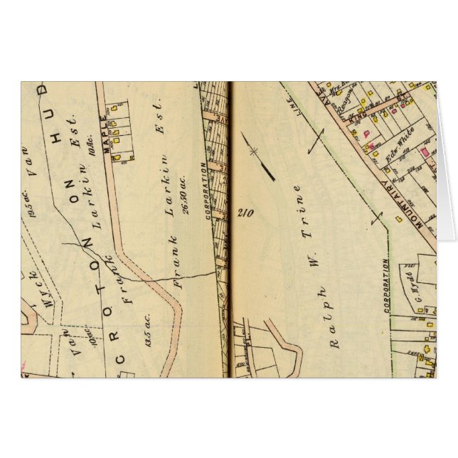 Harmon Park, New York Hälsningskort (Framsidan Horizontal)