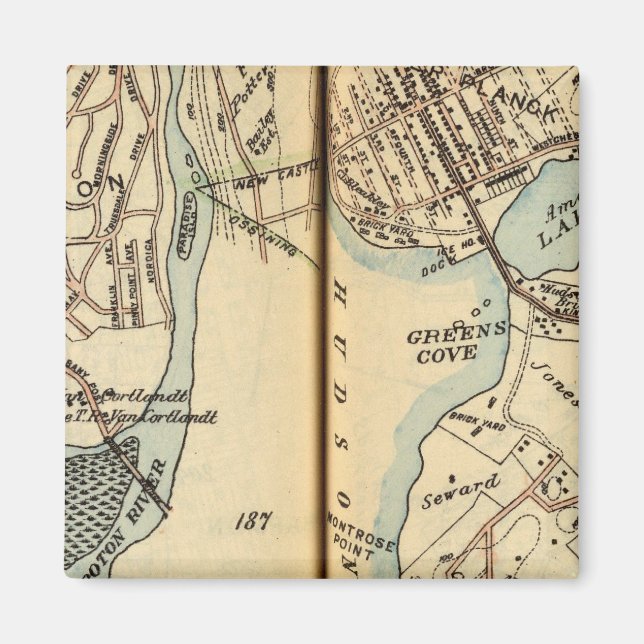 Harmon Park, New York Magnet (Framsidan)
