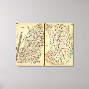 Harmon parkerar, New York 2 Canvastryck