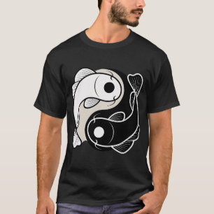 Harmoni av Koi Yin Yang T Shirt
