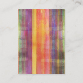 Harmoni görar randig färger görar sammandrag visitkort