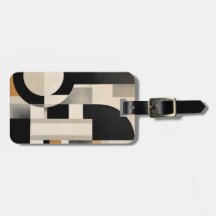 Harmoni i nyanser: Abstrakt komposition i svart oc