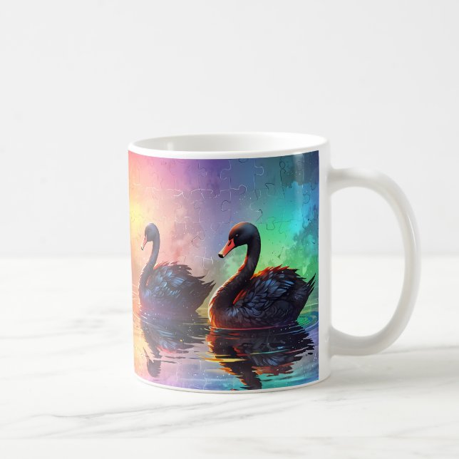 Harmoni på vattnet kaffemugg (Höger)